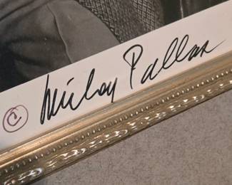 Mickey pallas signed lewis and martin photo.