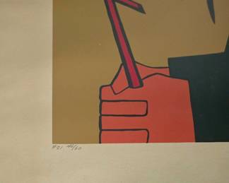 Jacob Lawrence, 1917-2000, Legend of John Brown No. 21