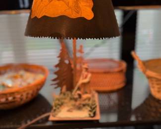 Illuminated lamp