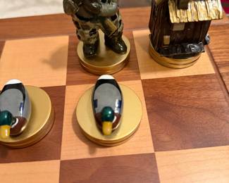 Ducks Unlimited Chess set