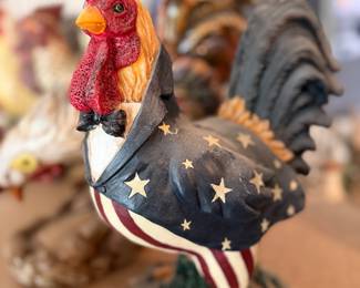Patriotic rooster