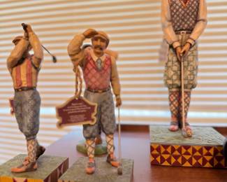 Jim Shore golfers