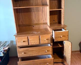 Oak Hutch Dresser