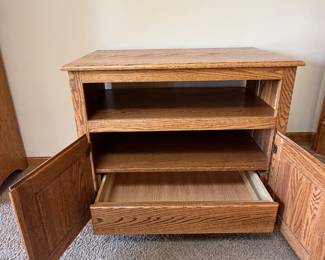 Oak Entertainment Center