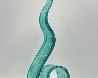 Blown glass sculpture