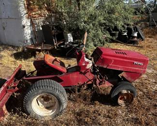 vintage compact tractor