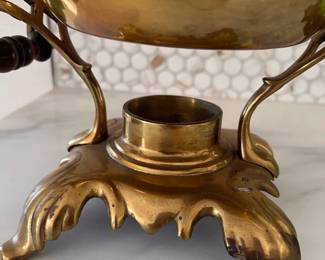 Vintage Copper Chaffing Dish