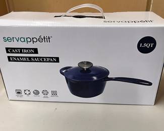 New, Never Used Enamel Cast Iron Pot