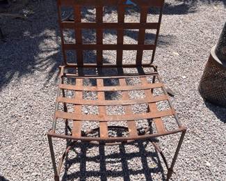 Corten Steel Chair SOLD