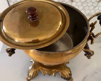 Vintage Copper Chaffing Dish