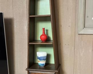 Angled shelf