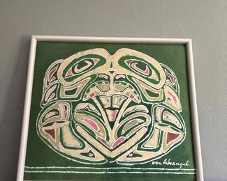 Indigenous art poster