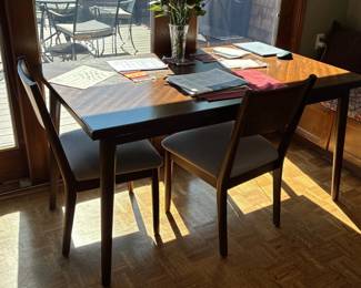 Dining table with chairs