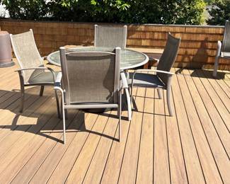 Beautiful patio set