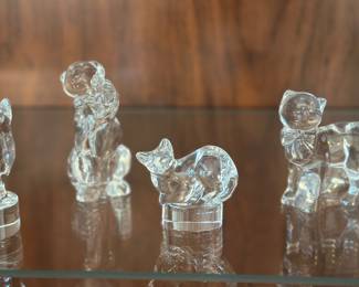 Cat figurines , some Lenox 