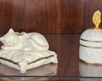 Lenox cat figurines 