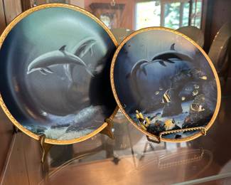 Wyland collectable plates 