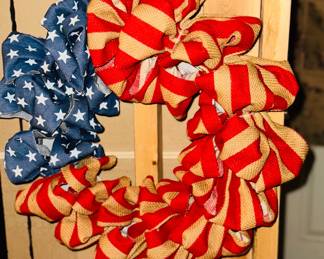 4th of July wreath 