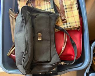 bins of purses