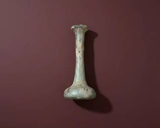 Ancient Roman Glass Unguentarium fourth image