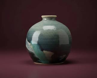 Glazed Ceramic Vase