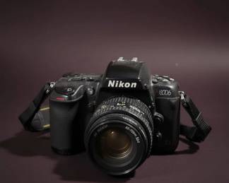 Nikon N Autofocus SLR Camera with AF Nikkor mm Lens and Accessories