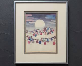Korean Traditional Dance Print