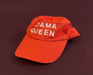 Orange Drama Queen Baseball Cap