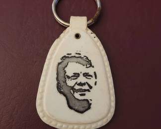 Jimmy Carter and Walter Mondale Vote Carter Mondale in Keychain