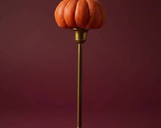 Vintage Pumpkin Candlestick Holder