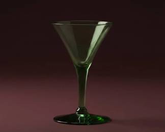 Set of Colored Martini Glasses second image