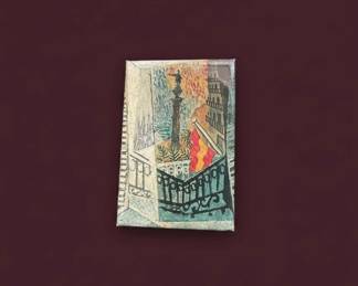 Pablo Picasso El Paseo de Colon Style Painting