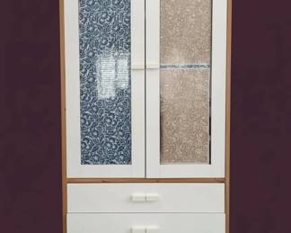 TwoDoor Armoire with Decorative Panels