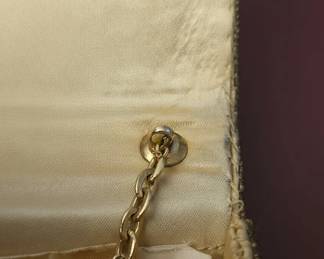 Vintage Walborg Gold Beaded Clutch Evening Bag, Hong Kong third image
