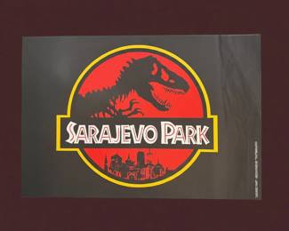 Jurassic Park Sarajevo Park Redesigned Poster