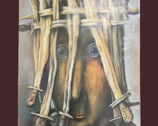 Stasys Eidrigevicius Sen Srebrny Salomei Theater Poster