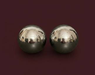 Chinese Health Balls or Baoding Balls Set in Decorative Box second image
