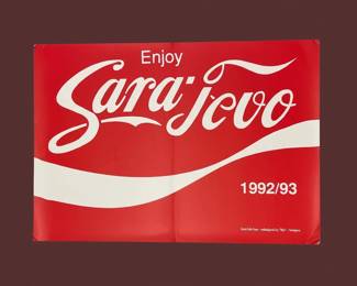 CocaCola Enjoy Sarajevo or Poster Designed by Trio