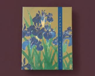 The Metropolitan Museum of Art Japanese Screens Notecards featuring Ogata Korins Irises