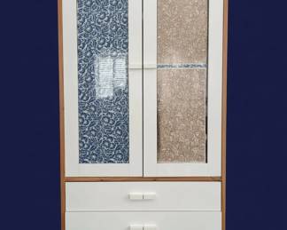 TwoDoor Armoire with Decorative Panels