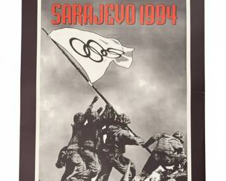 Olympic Games Sarajevo Poster C