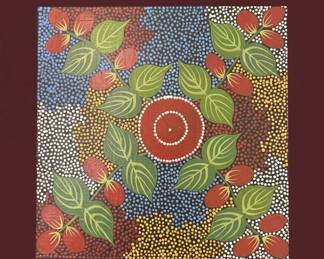 Australian Aboriginal Dot Painting