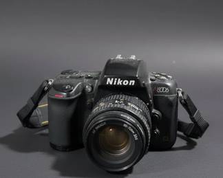 Nikon N Autofocus SLR Camera with AF Nikkor mm Lens and Accessories