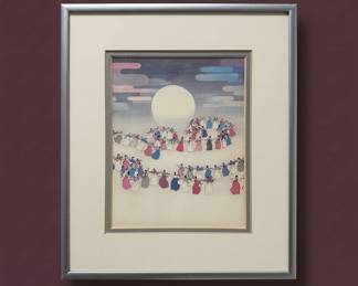 Korean Traditional Dance Print