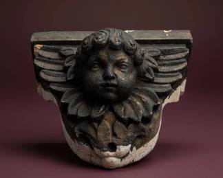 Cherub Angel Wall Bracket or Corbel