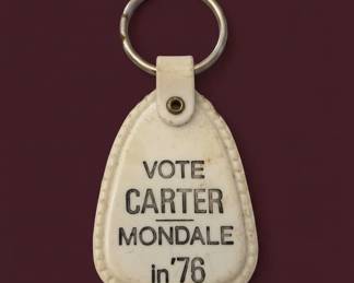 Jimmy Carter and Walter Mondale Vote Carter Mondale in Keychain second image