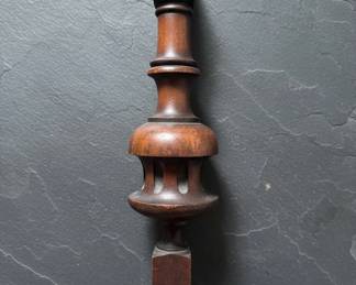 Jacobean Revival Carved Oak Side Table