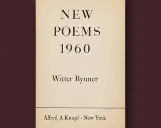 New Poems by Witter Bynner fifth image