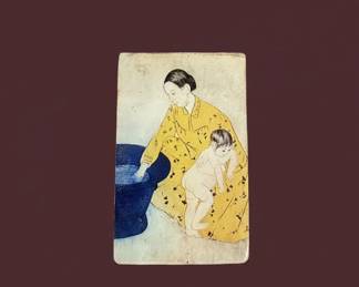 Mary Cassatt The Childs Bath Print