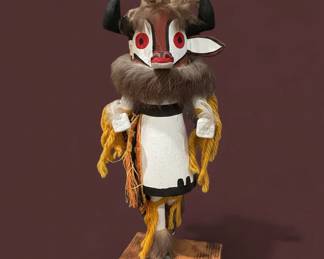 Hopi Cow Kachina Doll by Balake